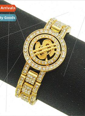 Europe hip-hop cool men turning dollar watch bracelet hipste
