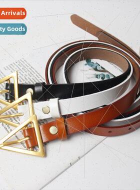 Europe Fan 2020 new triangle buckle fashion decoration belt