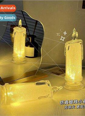 mulation tear candle lamp romantic LED night light creative