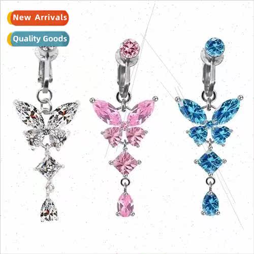 Europe Butterfly Belly Button Ring Rabb Belly Button Ring He