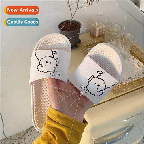 2022 summer new Korean cute cartoon sandal slippers students