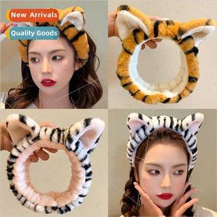 mask band cute headband special face wash women hair Tiger