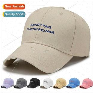 female retro male baseball sprin son cap tongue new duck