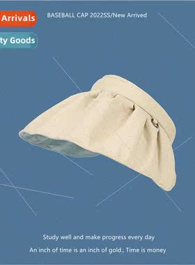 Shell cap hollow top sunscreen hat women anti-ultraviolet sp