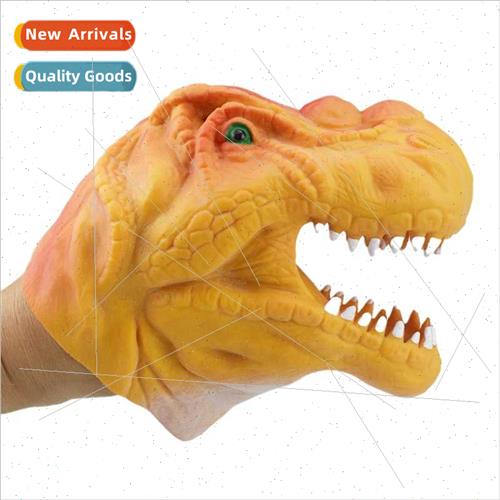 Plastic Jurassic Orange Tyrannosaurus Rex soft plastic dinos