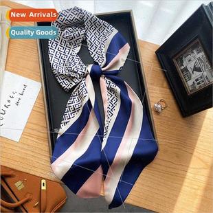 pattern imation silk 2021 decorative geometric scarf col new