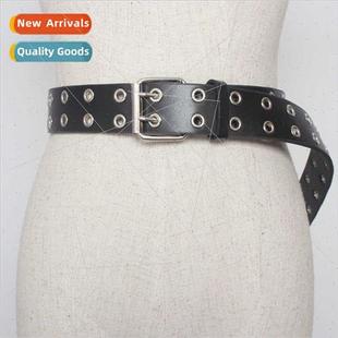 Eyelet Wai Double Ladies New Low Belt Exhaust Star