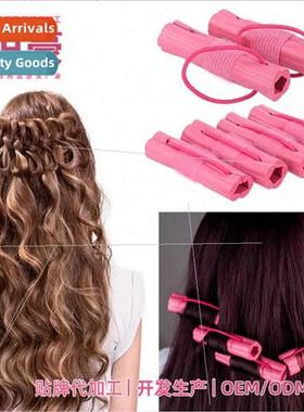Curling iron sleep flower self-adhesive curling barrel spong