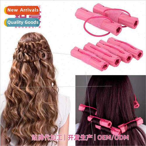 Curling iron sleep flower self-adhesive curling barrel spong