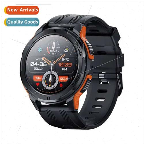 Round Screen Sports Watch AMOLED HD Screen 1ATM Deep Waterpr