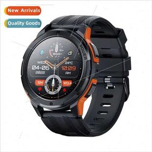 Round Screen Sports Watch AMOLED HD Screen 1ATM Deep Waterpr