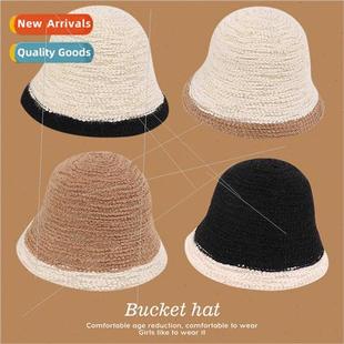 women vers plush warm winter fall hat bucket knted new Japan