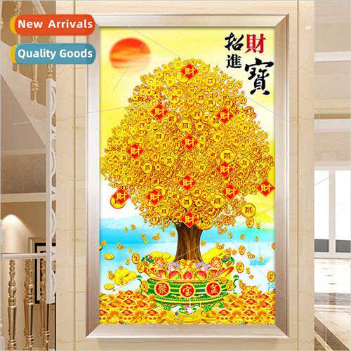 5d Stickers diamond painting new Chinese living room cross s
