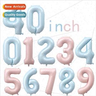 birthday numbers baby pink large blue birt inch