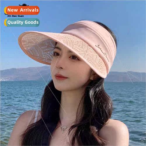 8252 new hollowed out brim hollow cap summer outdoor large b