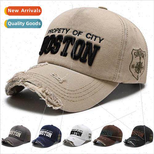 New personalized hole side letters cowboy baseball cap soft