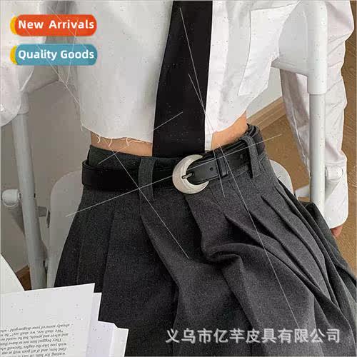 New women belt simple ins commuter wind pants belt nd Korean