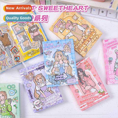 Pocket Sweetheart Handbook Korea cute cartoon blank diary st