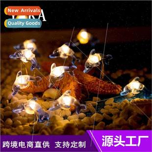 LED waterprostring tank series fish blue pool ocean lights