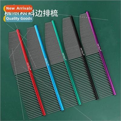 Pet grooming row comb comb teddy knot comb stainless steel n