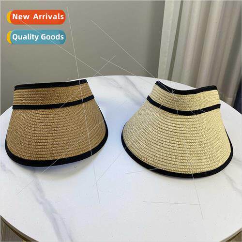 Foldable hollow top hat sun hat summer hundred wh sunscreen