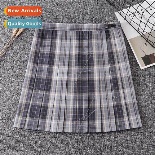Japan College Green & Wild Grid Skirt JK Unim Skirt Plea