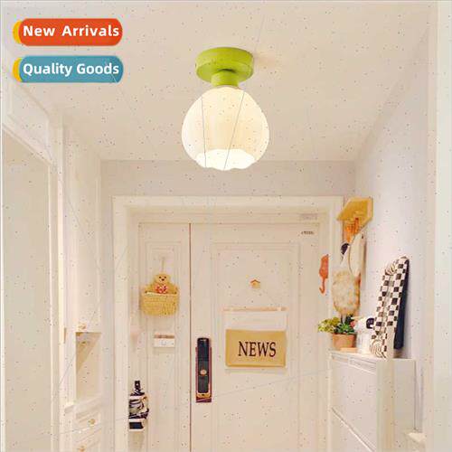 Cream wind flower ceiling light balcony lamp simple modern c