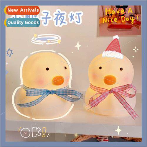 Creative cute duck night light girl heart bedroom eye protec
