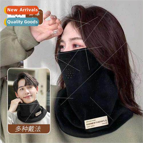 Cold mask fall winter knted veil men neck scarf outdoor cycl