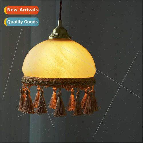 French Western antique tassel copper chandelier restaurant b