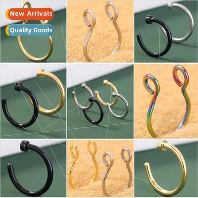 Europe -piercing jewelry stainless steel magnetic prosthetic