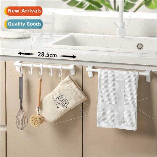 Cabinet Door Hanging Rag Rack Kchen Towel Rack Closet Shelf