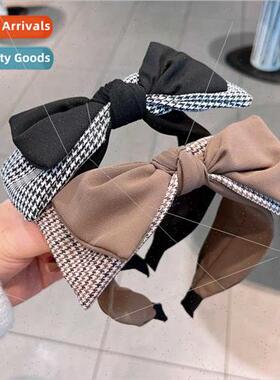 Autumn Korea retro kilobird ins large double color-blocking