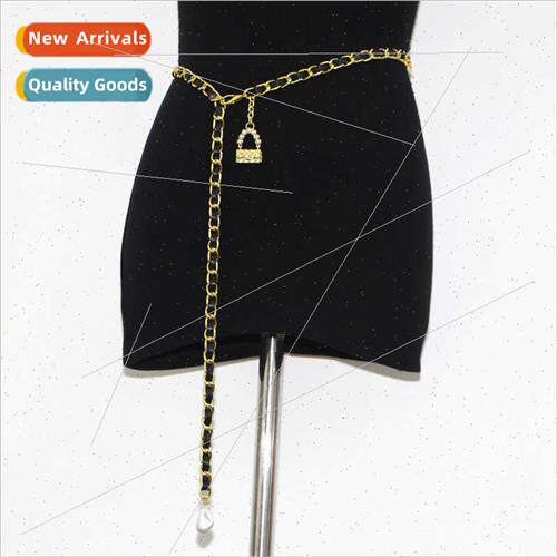 Waist Chain Female Belt Decoration Dresses Sub Design Pearl