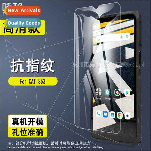 For CAT S53 tempered film CAT S53 cell phone screen HD anti-