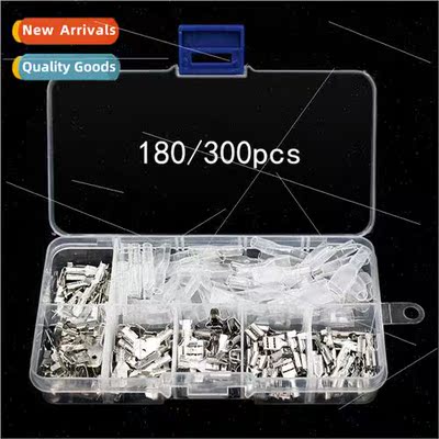 180 300pcs inserted spring+insert+sheath 6.3 4.8 2.8 plug-in