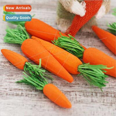 New Easter decorations simulation carrot foam ornament Easte