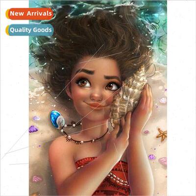 New hand-applied diamonds full diamonds living room characte