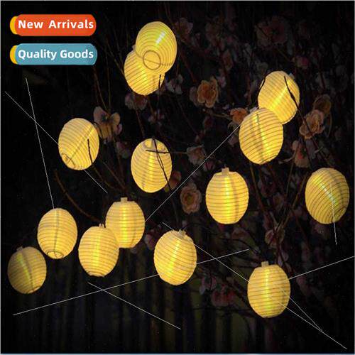 LED Solar Whe Bottom Lantern Christmas Decoration Holiday De