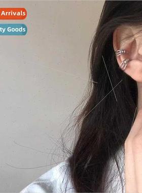 Exquise small diamond three layer ear bone clip female simpl