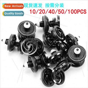 panel interior 20PCS trim car fastener適用Audi door snap