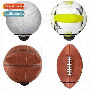 Home volleyball rack wall mounted rugby ball rack multifunct
