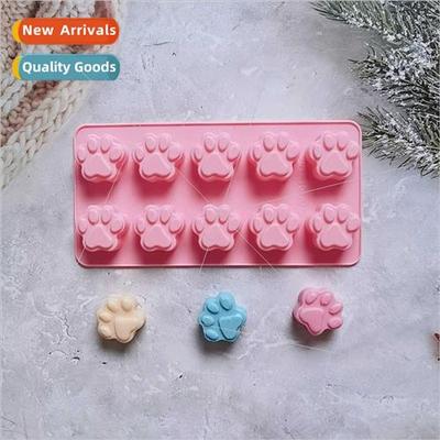licone 10 wh cat paws 174 chocolate silica gel mould dessert