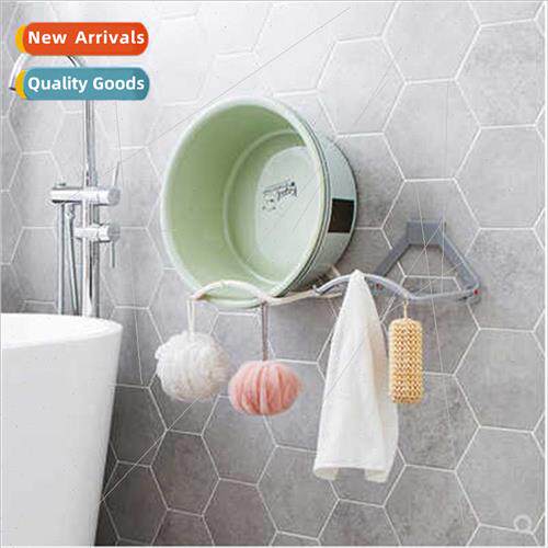 Automatic rebound basin rack shelf bathroom strong -marking