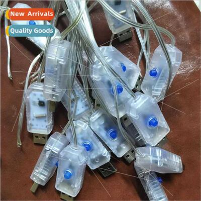 led flashing lights string lights full sky star usb remote c