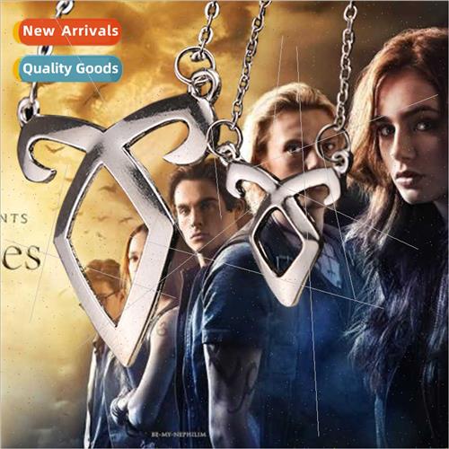 Angel power mortal instrument collarbone personalized neckla