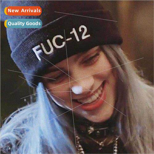 2021 Star Billie Eilish Embroidered FUC Kn Hat Wool Hat Hip