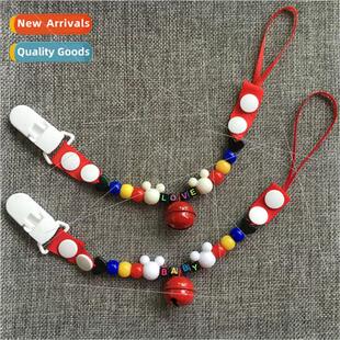 No-pull bracelet soother chain beaded pacifier anti-fall cha
