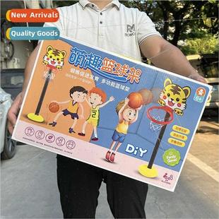 Children indoor outdoor sports shooting liftable basketball