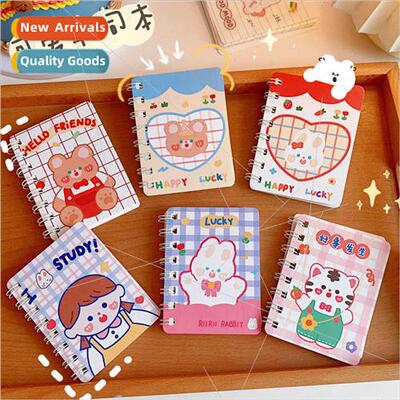 Coil book cartoon cute small notebook B5 spiral girl heart s